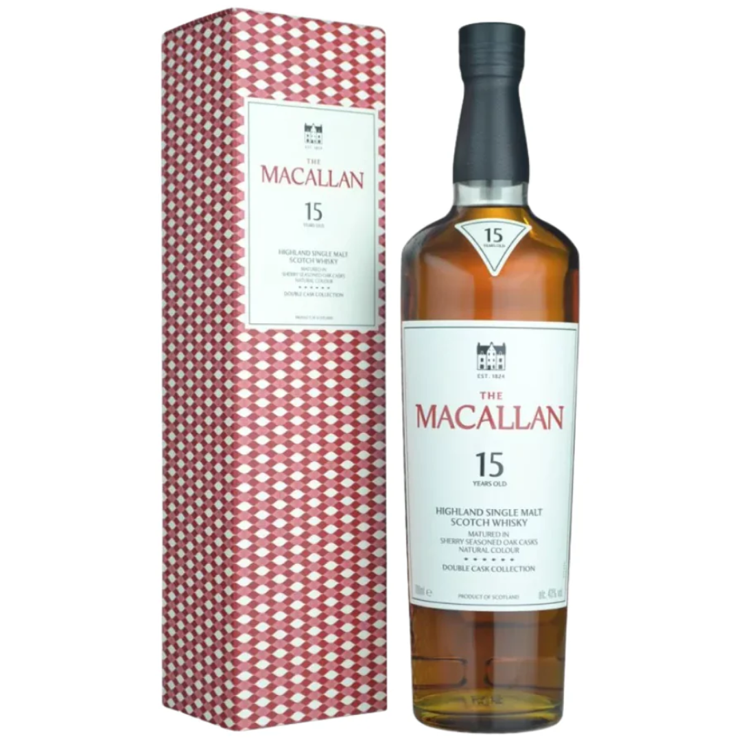 Macallan 15YO Double Cask 700ml – Solid Wine Online