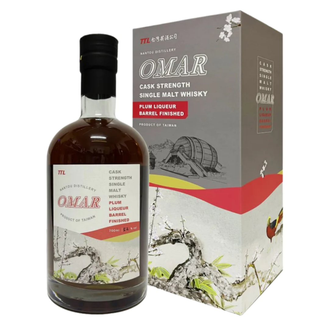 Omar Cask Strength Plum Liqueur Barrel Finished 700ml – Solid Wine Omar Cask Strength Plum Liqueur Barrel Finished 700ml – Solid Wine