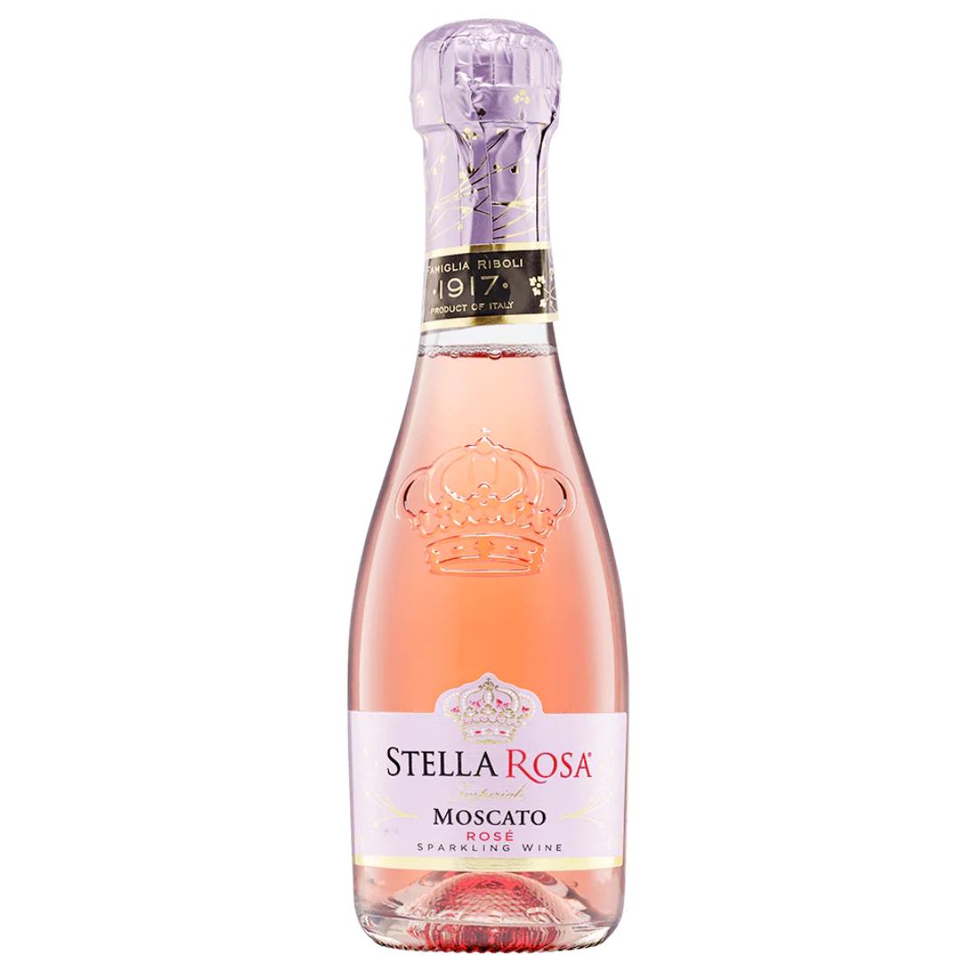 斯特拉玫瑰莫斯卡托桃红葡萄酒 187ml