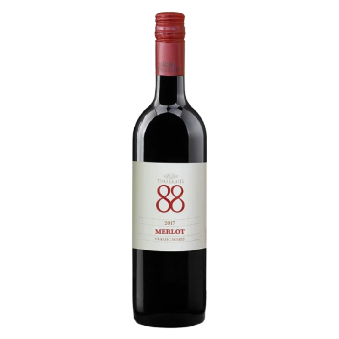 Two Eights Classic Merlot 750ml
