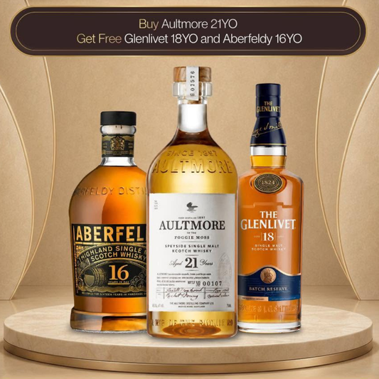 Aultmore 21YO 700ml Buy 1 Take 2