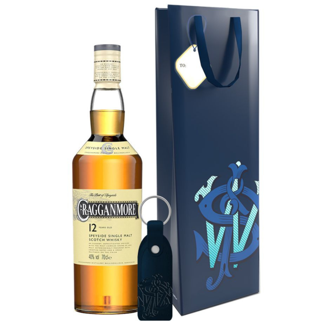 Cragganmore 12YO 700ml with Gift Bag and Keychain