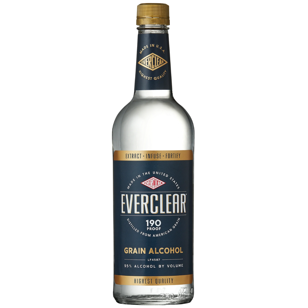 Everclear Grain Alcohol 190 Proof 750ml