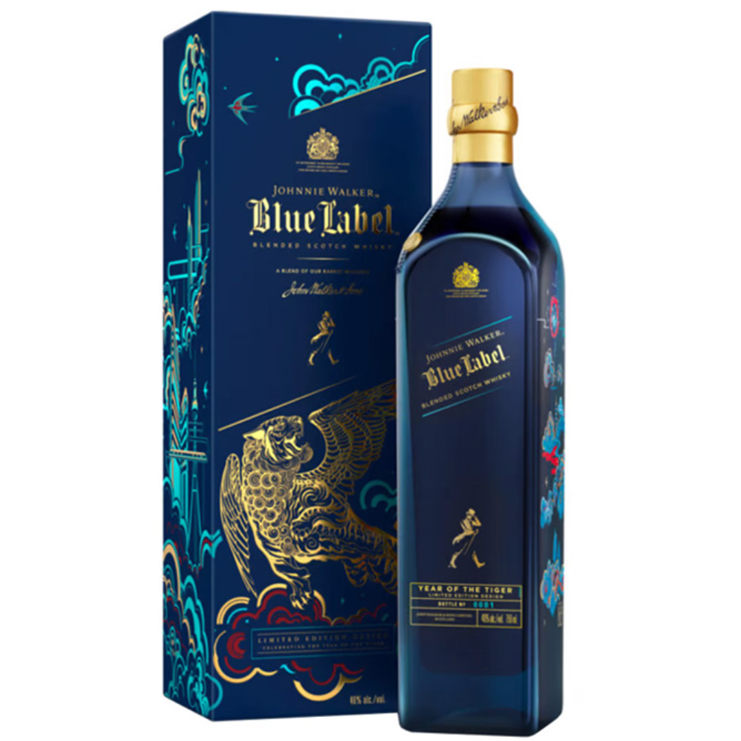Johnnie Walker Blue Label Year Of The Tiger 1000ml