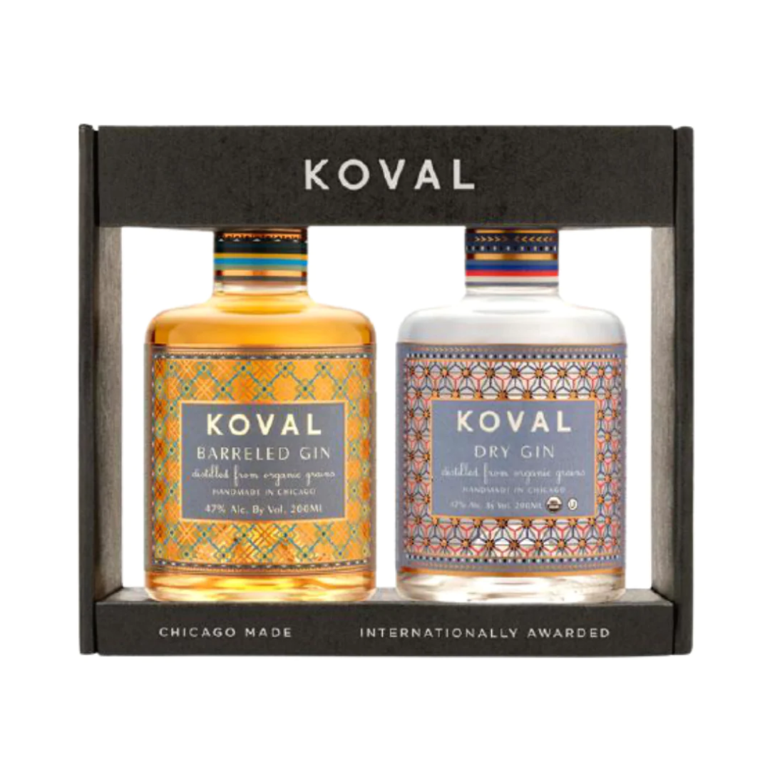 Koval Gift Pack (Dry and Barelled) 200ml