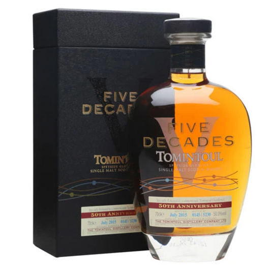 Tomintoul Five Decades 700ml